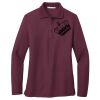 Ladies Silk Touch Long Sleeve Polo Thumbnail